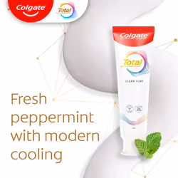 Colgate Total Clean Mint Toothpaste  Mint Toothpaste  5.1 oz Tube  2 Pack