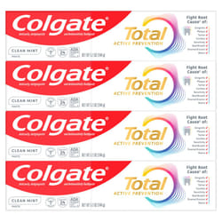 Colgate Total Clean Mint Toothpaste  10 Benefits  No Trade-Offs  Freshens Breath  Whitens Teeth and Provides Sensitivity Relief  Clean Mint Flavor  4