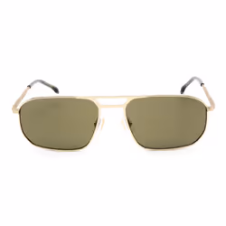 Boss 1446/S Men's Gold Mirror Rectangular Sunglasses 0J5G