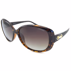 POLAROID Women's Polarized Sunglasses P8430 - Brown/ Black 581