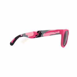 Polaroid Kids Sunglasses P0300 TCS Y2 Pink Camo Grey Polarized