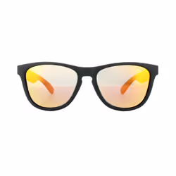 Polaroid Sunglasses P8443 9CA L6 Black Rubber Grey Red Mirror Polarized