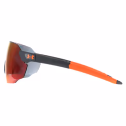 Under Armour Sunglasses Halftime 2M8 Matte Grey Orange Ruby Red Mirror