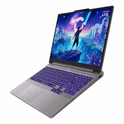 Lenovo LOQ 15IRH11E Intel Core 5 205H Laptop 38.9 cm (15.3") WUXGA 16 GB DDR5-SDRAM 512 GB SSD NVIDIA GeForce RTX 3050 Wi-Fi 6 (802.11ax) Windows 11 Home Grey English - Additional view 2