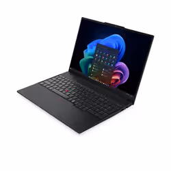 Lenovo ThinkPad E16 Gen 4 (Intel) Copilot+ PC Intel Core Ultra 7 355 Laptop 40.6 cm (16") WUXGA 24 GB DDR5-SDRAM 512 GB SSD Wi-Fi 7 (802.11be) Windows 11 Pro Black English - Additional view 6