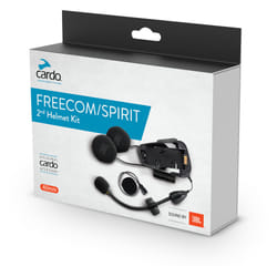 Cardo Freecom/Spirit JBL Second Helmet Expansion Set, black for Men
