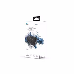 Cardo Spirit HD Duo, 2 channels, 600 m, USB Type-C, -20 - 55 °C, Black, Waterproof