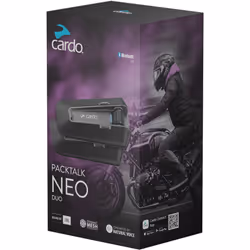 Cardo Packtalk Neo Communication System Double Pack, black for Men