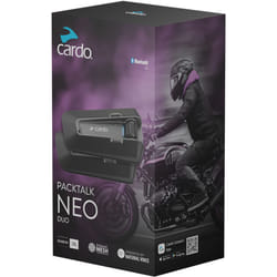 Cardo Packtalk Neo Communication System Double Pack, black for Men