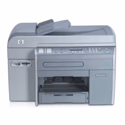 HP OfficeJet 9110, Thermal inkjet, Colour printing, 1200 x 1200 DPI, Colour copying, A4, Black, Grey