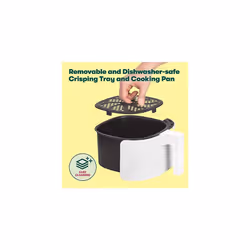 3 L Touchscreen Air Fryer , Matte White