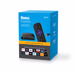Roku Express Black Full HD 1920 x 1080 pixels Wi-Fi