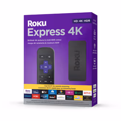 Roku Express 4K 2022 Streaming Media Player HD4KHDR with Smooth Wireless Streaming and Roku Simple Remote with TV Controls