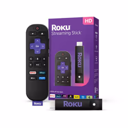 Roku Streaming Stick, HD, 1920 x 1080 pixels, 720p, 1080p, DTS Digital Surround, 1 A, 5 V