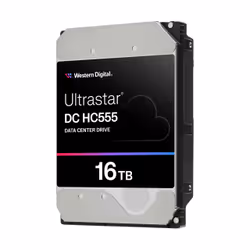 Western Digital Ultrastar DC HC555, 16 TB, 7200 RPM, 512 MB, 3.5", Serial ATA III
