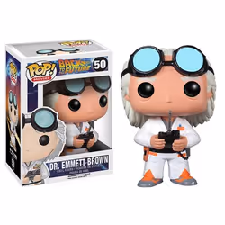 FUNKO Figure POP! Rit, Al Futuro - Doc Brown, Collectible figure, Movie & TV series
