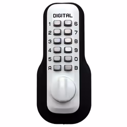 Digital Door Lock M210 Mechanical Keyless Deadbolt White