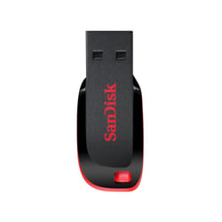 SanDisk SDCZ50-064G-B35 64 GB Cruzer Blade USB 2.0 Flash Drive - Black ( Standard Packaging )