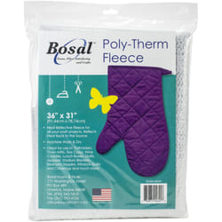 Bosal Poly-Therm Heat Reflective Fleece-Silver 31"X36" 464A