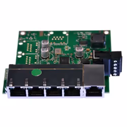 Brainboxes SW-105 network switch Fast Ethernet (10/100) Green - Additional view 4