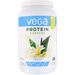 Vega, Protein & Greens, Vanilla Flavored, 1.67 lbs (760 g)