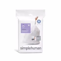 simplehuman CW0161, 6 L, White, 30 pc(s)