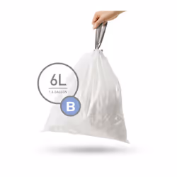 simplehuman CW0161 trash bag 6 L White 30 pc(s)