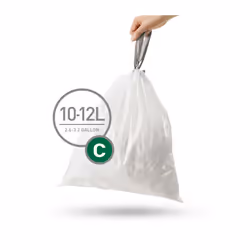simplehuman CW0162 trash bag 10 L White 20 pc(s)