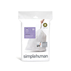 simplehuman CW0201 trash bag 10 L White 20 pc(s)