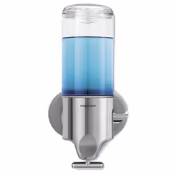 BT1034 444ml Single Wall Mounted Soap Dispenser Pump for Soap, Shampoo, Conditioner, Shower Gel, Suitable for Bathroom, Easy ...