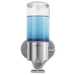 BT1034 444ml Single Wall Mounted Soap Dispenser Pump for Soap, Shampoo, Conditioner, Shower Gel, Suitable for Bathroom, Easy to Install, Rustproof,