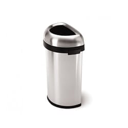 simplehuman CW1468 trash can 60 L Corner Stainless steel