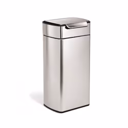 simplehuman CW2015, 30 L, Rectangular, Stainless steel, Stainless steel, Button, 339 mm