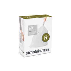 simplehuman CW0253 trash bag 10 L White 60 pc(s)