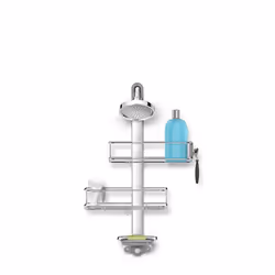 simplehuman BT1098 shower basket/caddy Aluminium, Stainless steel Wall-mounted Shower caddy