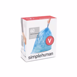 simplehuman CW0269, 18 L, Blue, Plastic, 708 mm, 373 mm, 60 pc(s)