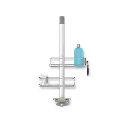 simplehuman BT1101 Aluminium, Stainless steel Wall-mounted Shower basket