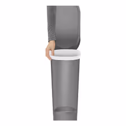 simplehuman Slim Plastic Pedal Bin - Additional view 4