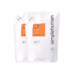 simplehuman CT1090, liquid, Transparent, Lemon, Refill pouch, Water (Aqua), Sodium C14-16 Olefin Sulfonate, Lauramine Oxide, ...
