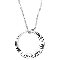 STAR WARS """"I Love You I Know Mobius Necklace