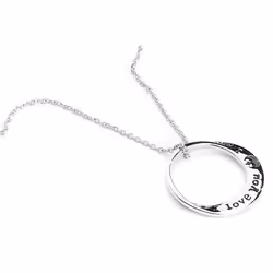 STAR WARS """"I Love You I Know Mobius Necklace