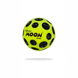 Waboba Moon Ball - Super High Bouncing Ball - Neon Coloured Indoor and Outdoor Ball Ages - Make Pop Sounds - Easy to Grip, Ye ...