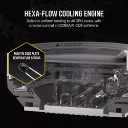 Corsair iCUE XC7 RGB ELITE LCD Water block - Additional view 2