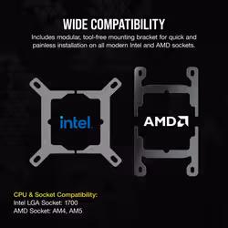 Corsair iCUE XC7 RGB ELITE LCD Water block - Additional view 5