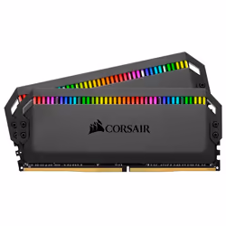 Corsair Dominator Platinum RGB, 16 GB, 2 x 8 GB, DDR4, 3200 MHz, 288-pin DIMM