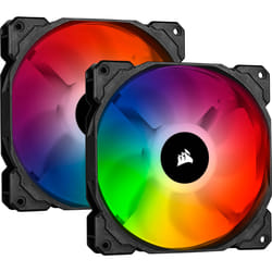 Corsair CO-9050096-WW computer cooling system Computer case Fan 14 cm Black, Grey