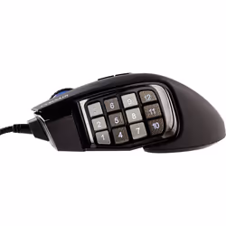 Corsair Scimitar RGB Elite mouse Gaming Right-hand USB Type-A Optical 18000 DPI - Additional view 4