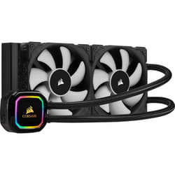 Corsair iCUE H100i RGB PRO XT Processor All-in-one liquid cooler 12 cm Black 1 pc(s)