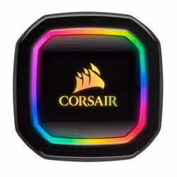 Corsair iCUE H100i RGB PRO XT Processor All-in-one liquid cooler 12 cm Black 1 pc(s)