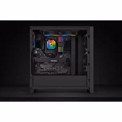 Corsair ICue H100i Elite Processor All-in-one liquid cooler 12 cm Black